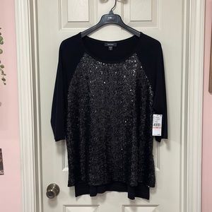 Karen Kane - Sequin - Black - 2X